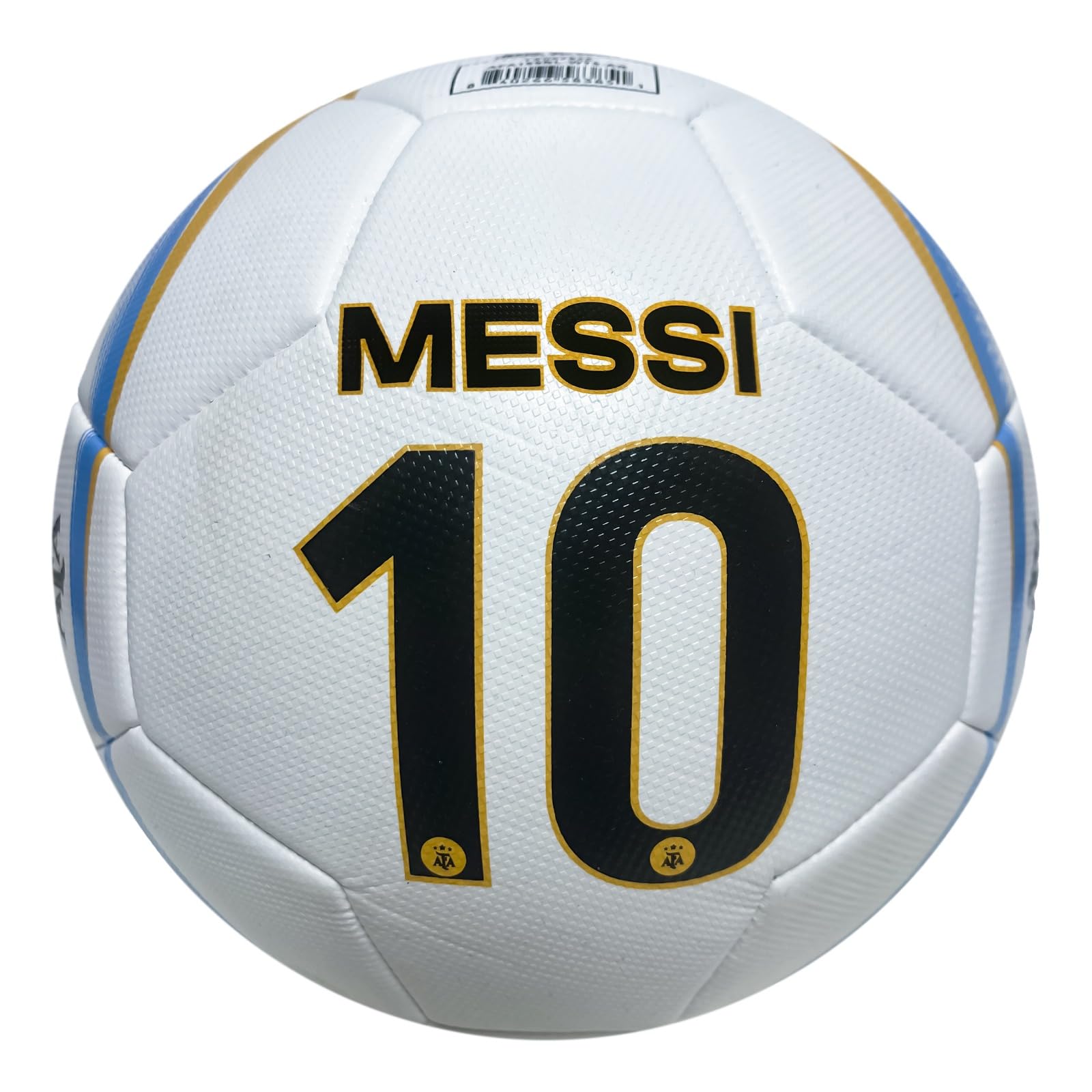 Icon Sports Argentina National Football Team Soccer Ball Officially Licensed Ball Size 5 Ball - Messi 10