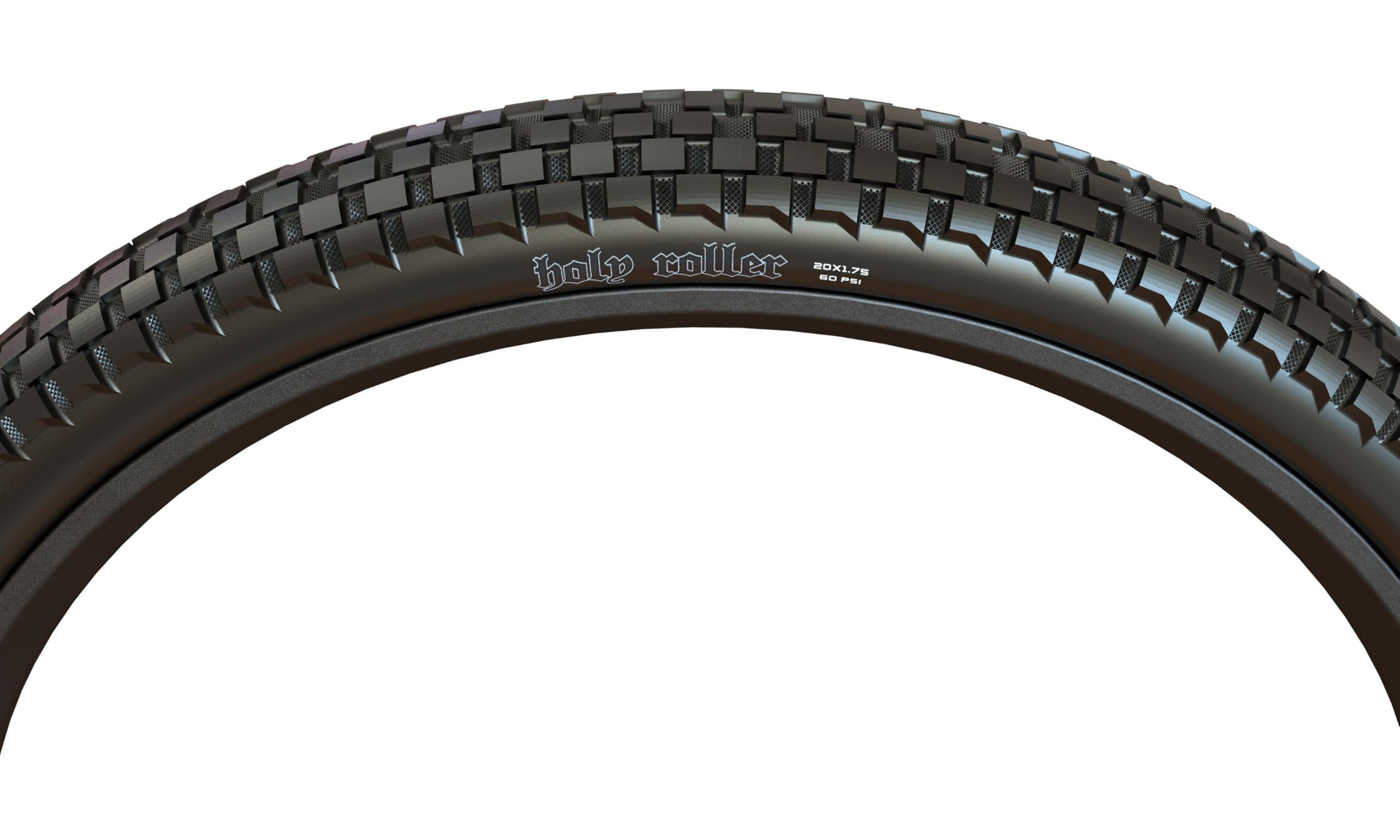 Maxxis Holy Roller Bmx/Urban Bike Tire (Wire Beaded 62A, 26X2.2)