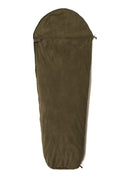 Snugpak Fleece Sleeping Bag Liner With Full Length Side Zipper, Polyester Fleece, Warm Thermal Insulation, Olive