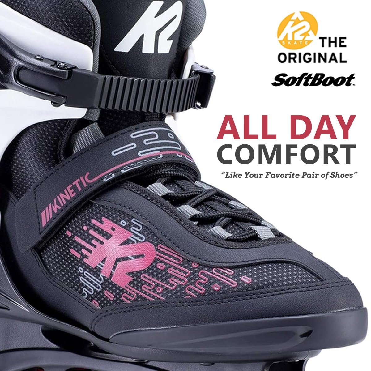 K2 Skate Women'S Kinetic 80 Inline Skate, 10.5