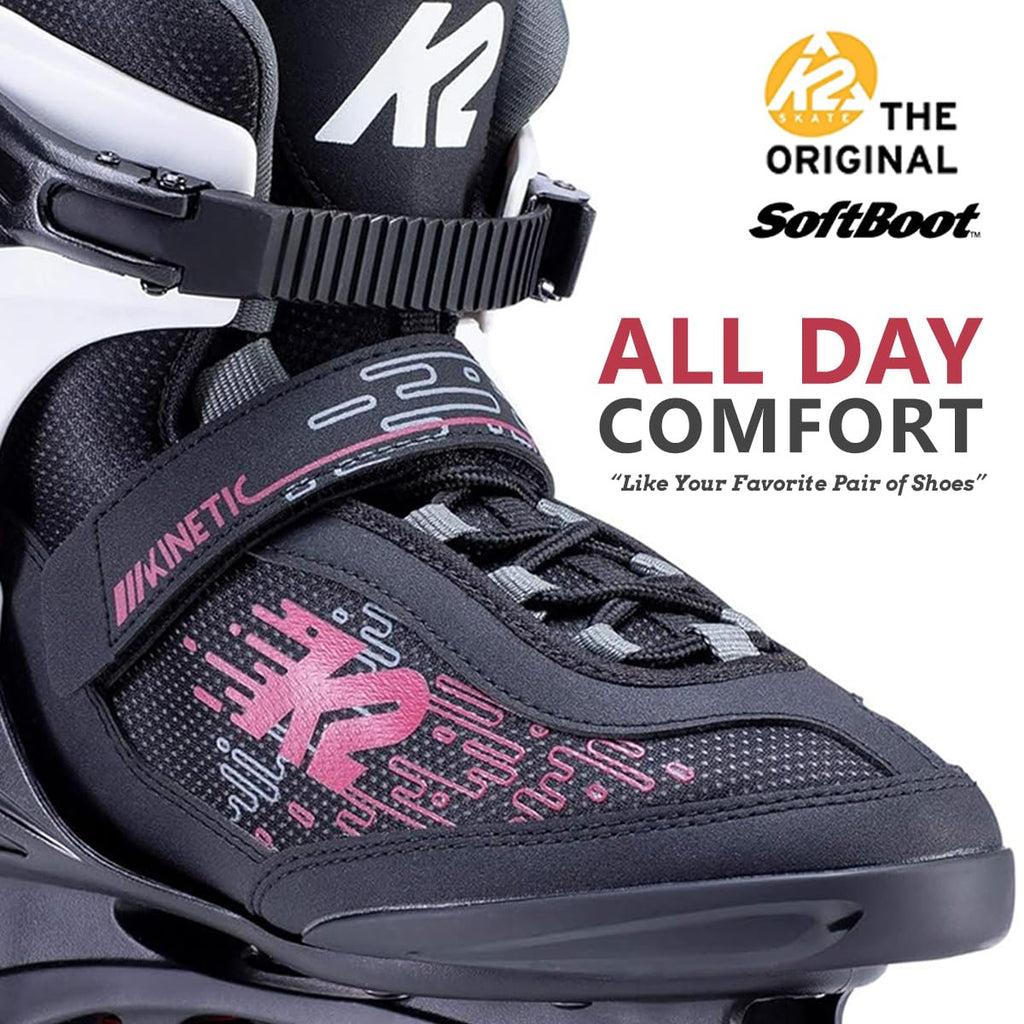 K2 Skate Women'S Kinetic 80 Inline Skate, 7