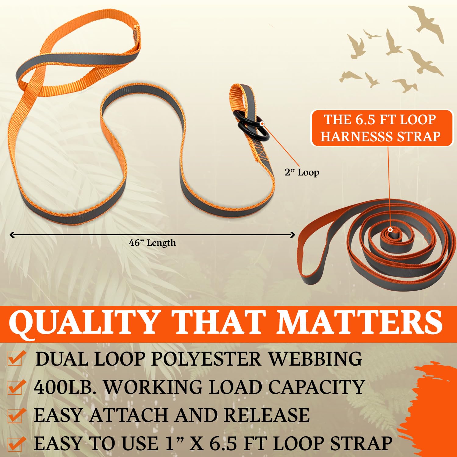 Multus Deer Drag Harness Quick And Easy To Use Hunting Gear For Deer Hunters - 3 Pack