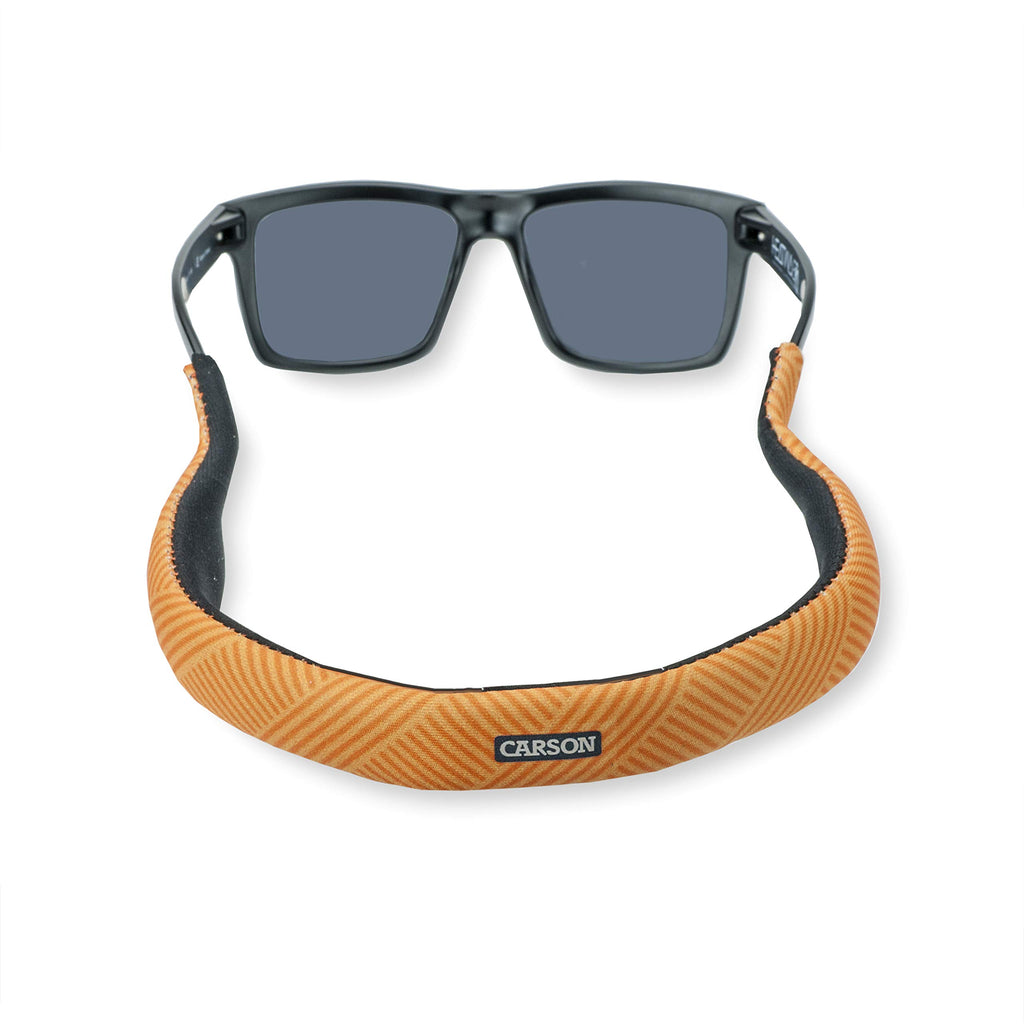 Carson Floating Eyewear Retainer With Lightweight Foam Core Technology, Orange Coral