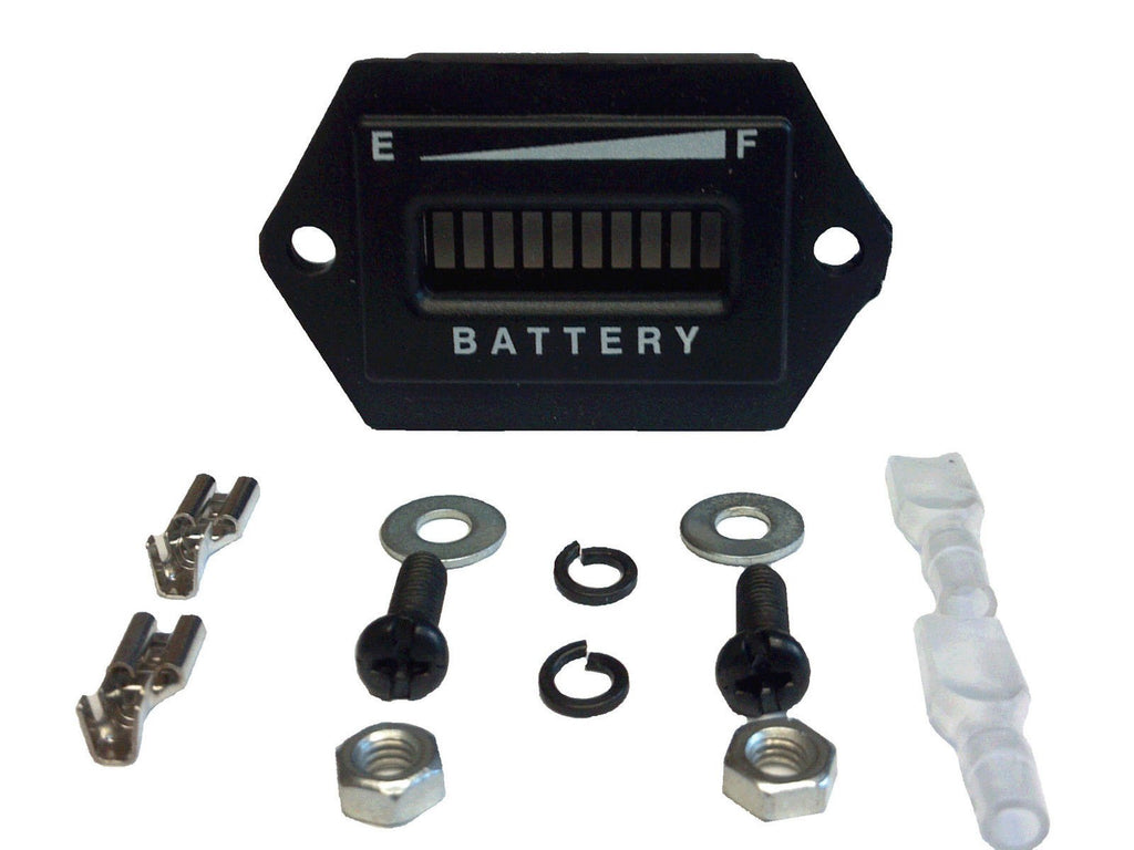 Universal 48 Volt Golf Cart Digital Led Battery State Of Charge Indicator Meter
