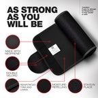 ActiveGear Waist Trimmer Belt for Stomach and Back Lumbar Support, Medium: 8 x 42 - Red
