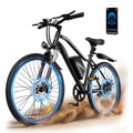 wawscote Electric Bike - Electric Bike for Adults, 750W Motor, 7-Speed, 20MPH, Up to 50/55/60+ Miles, Adjustable Seat 26    Tire