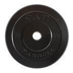 Cap Barbell Better Olympic Bumper Plate, Black, 45 Lb Single