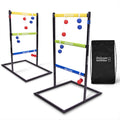 Gosports Pro Grade Ladder Toss Indoor/Outdoor Game Set With 6 Soft Rubber Bolo Balls, Travel Carrying Case