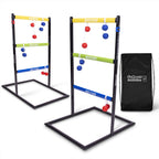 Gosports Pro Grade Ladder Toss Indoor/Outdoor Game Set With 6 Soft Rubber Bolo Balls, Travel Carrying Case