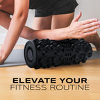 PURSONIC Vibrating Foam Roller - Deep Tissue Massage for Muscle Recovery - 5 Intensity Levels, USB Rechargeable, Durable & Light