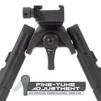 UTG Recon 360 TL BIPOD, 5.5-7.0 Center Height, Picatinny