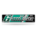 Rico Industries NASCAR Racing Brad Keselowski Metal Street Sign 4 x 15 Home D  cor - Bedroom - Office - Man Cave