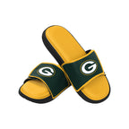 FOCO Green Bay Packers NFL Mens Foam Sport Slide - XL