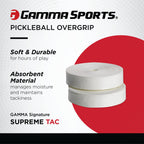 Gamma Agso310 Supreme Overgrip 30/Pk (Two 15-Pack )White