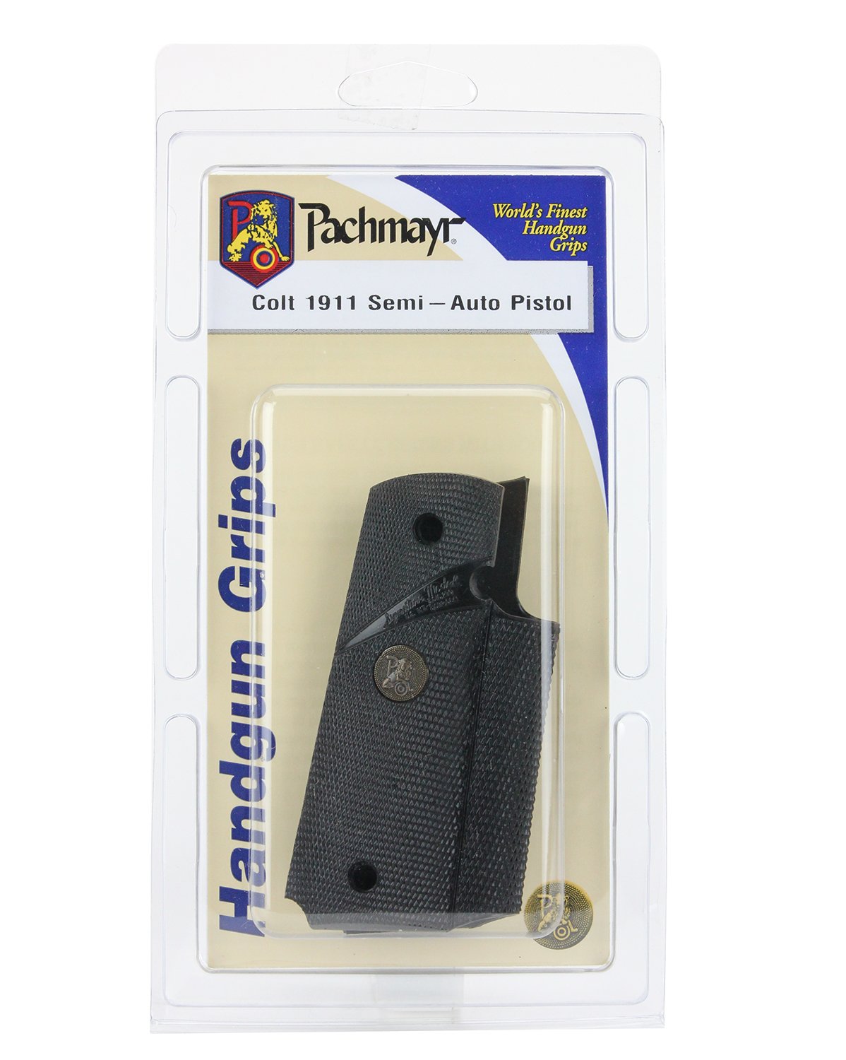 Pachmayr 02921 Signature W/Out Backstrap, Colt 1911 Combat, Black (02921)