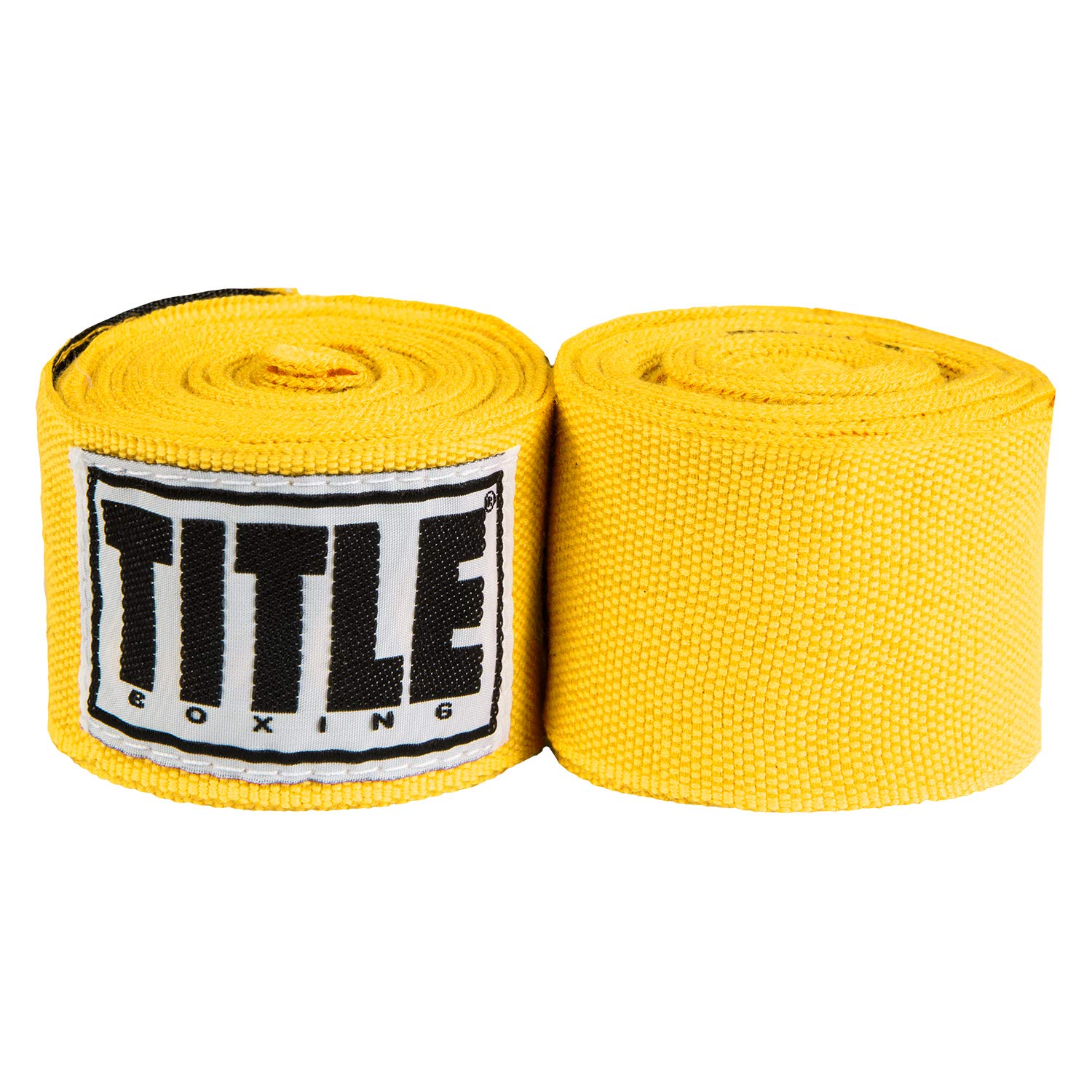 Title Boxing Mexican Style Hand Wraps (Single Pair), Gold