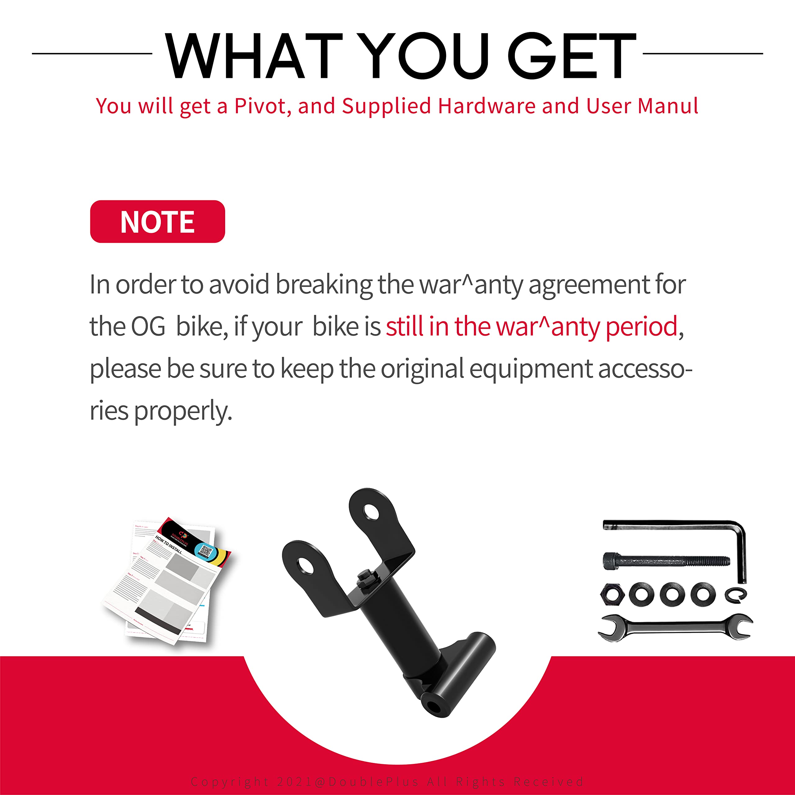 Doubleplus Swivel Compatible With Peloton Bike, Upgraded Swivel For The Og    Bike, 360 Degree Adjuster, Easily Adjust & Rotate