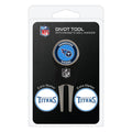 Team Golf Nfl Tennessee Titans Divot Tool Pack With 3 Golf Ball Markers Divot Tool With 3 Golf Ball Markers Pack, Markers Are Re