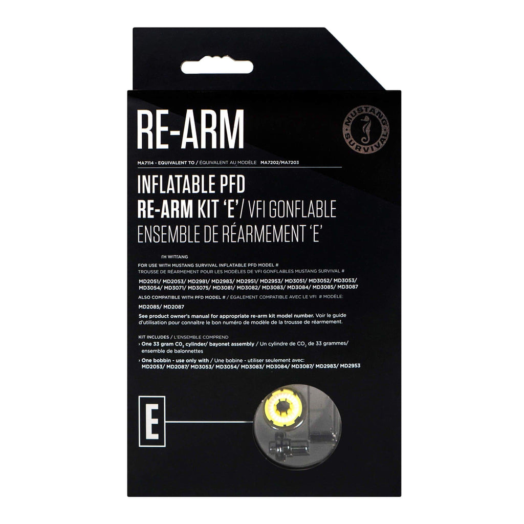 Mustang Survival - Re-Arm Kit E - Hr Auto/Manual 33G - Bayonet