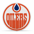 Rico Industries Nhl Edmonton Oilers Retro Shape Cut Pennant - Home And Living Room D  Cor - Soft Felt Ez To Hang