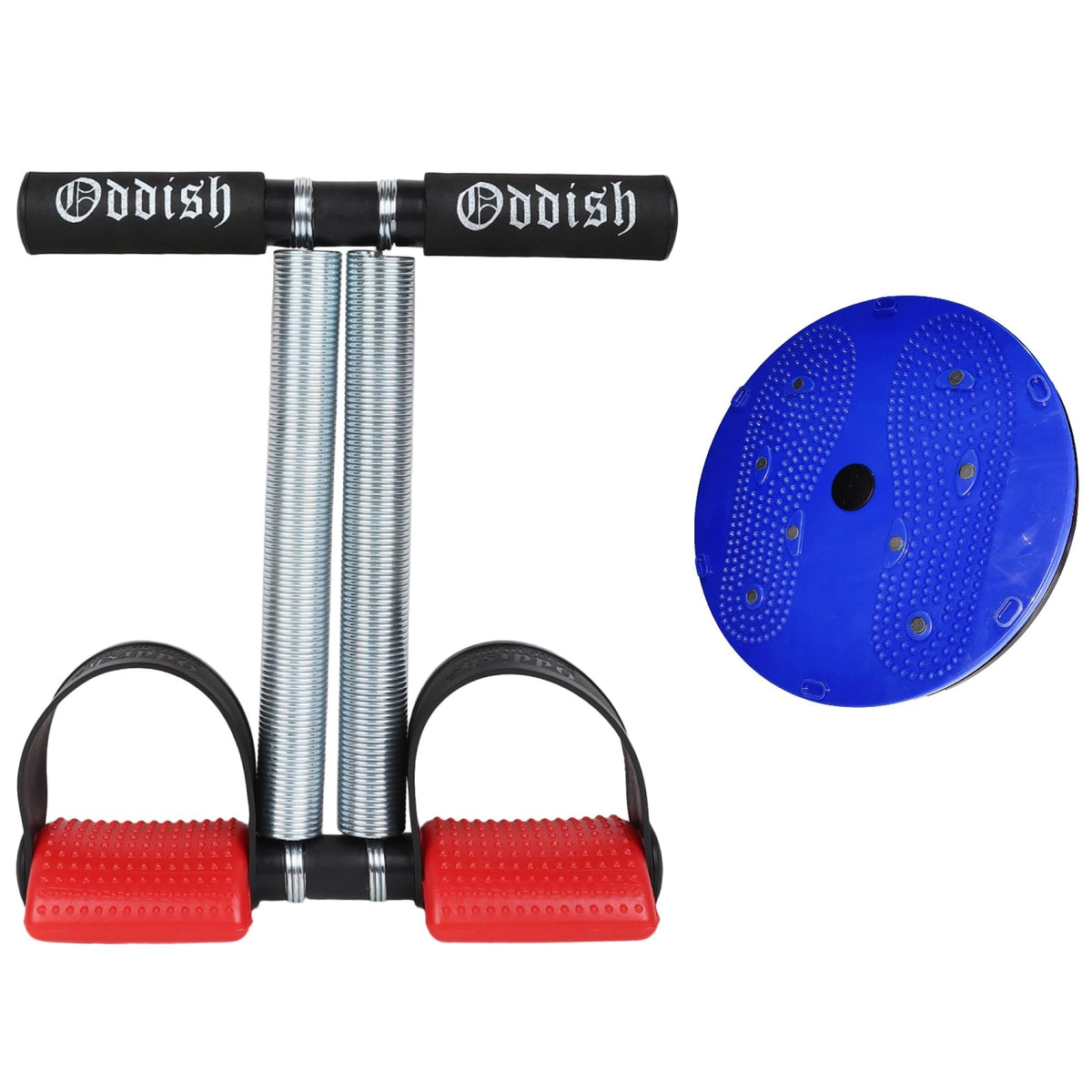 ODDISH Way to Fitness Tummy Trimmer Double Spring & Tummy Twister Combo Pack  Ab Exercise Equipment for Men & Women  Home & Gym