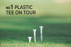 Pride Professional Tee System Plastic Golf Tees (Pack Of 50), 40 Count 2-3/4-Inch + 10 Count 1-1/2-Inch,White