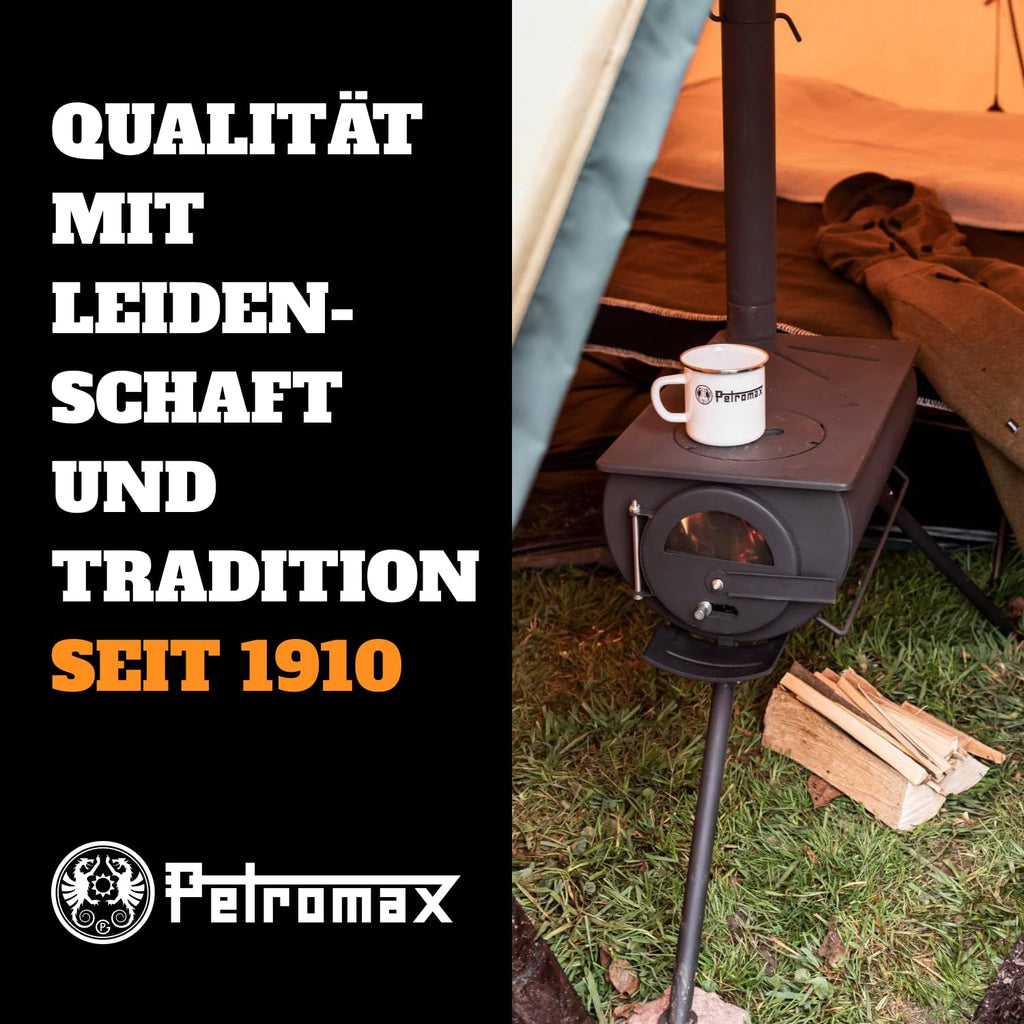 Petromax Tent Oven And Heater, Loki2 Portable Steel Cooking And Heating Source For Campsite And Outdoor Adventures
