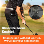 Frogger Golf Magnetic Belt Latch-It Accessory Attachment System - Secure & Quick Golf Gear Access, Hands-Free Equipment Manageme