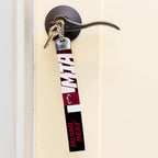 Rico Industries Nba Basketball Miami Heat Wrist Lanyard Key Chain, Cute Wristlet Strap Keychain Holder For Women Men Car Keys Id