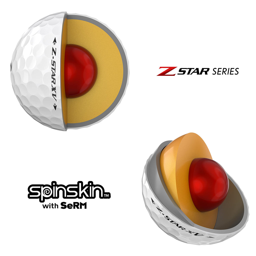 Srixon 2021 Z-Star Xv Golf Ball-White-Dozen
