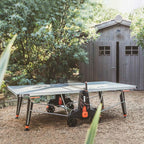 500X Outdoor Table Tennis Table (Black)