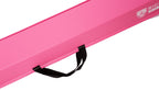 Fitvids 8 Ft Folding Balance Beam Gymnastics Floor Beam With Anti-Slip Bottom And Carrying Handles, Pink
