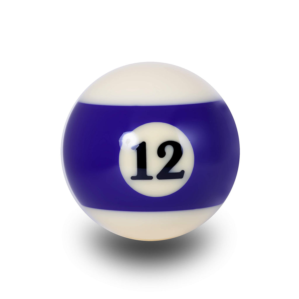 Aramith Super Pro Pool Replacement Ball 2 1/4'' - Choose Your Ball Number (#12)