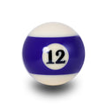 Aramith Super Pro Pool Replacement Ball 2 1/4'' - Choose Your Ball Number (#12)
