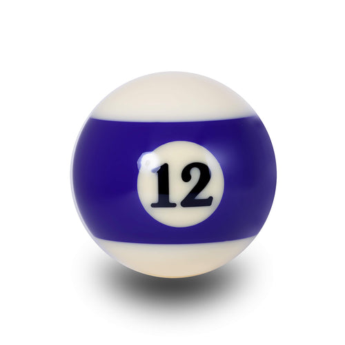 Aramith Super Pro Pool Replacement Ball 2 1/4'' - Choose Your Ball Number (#12)