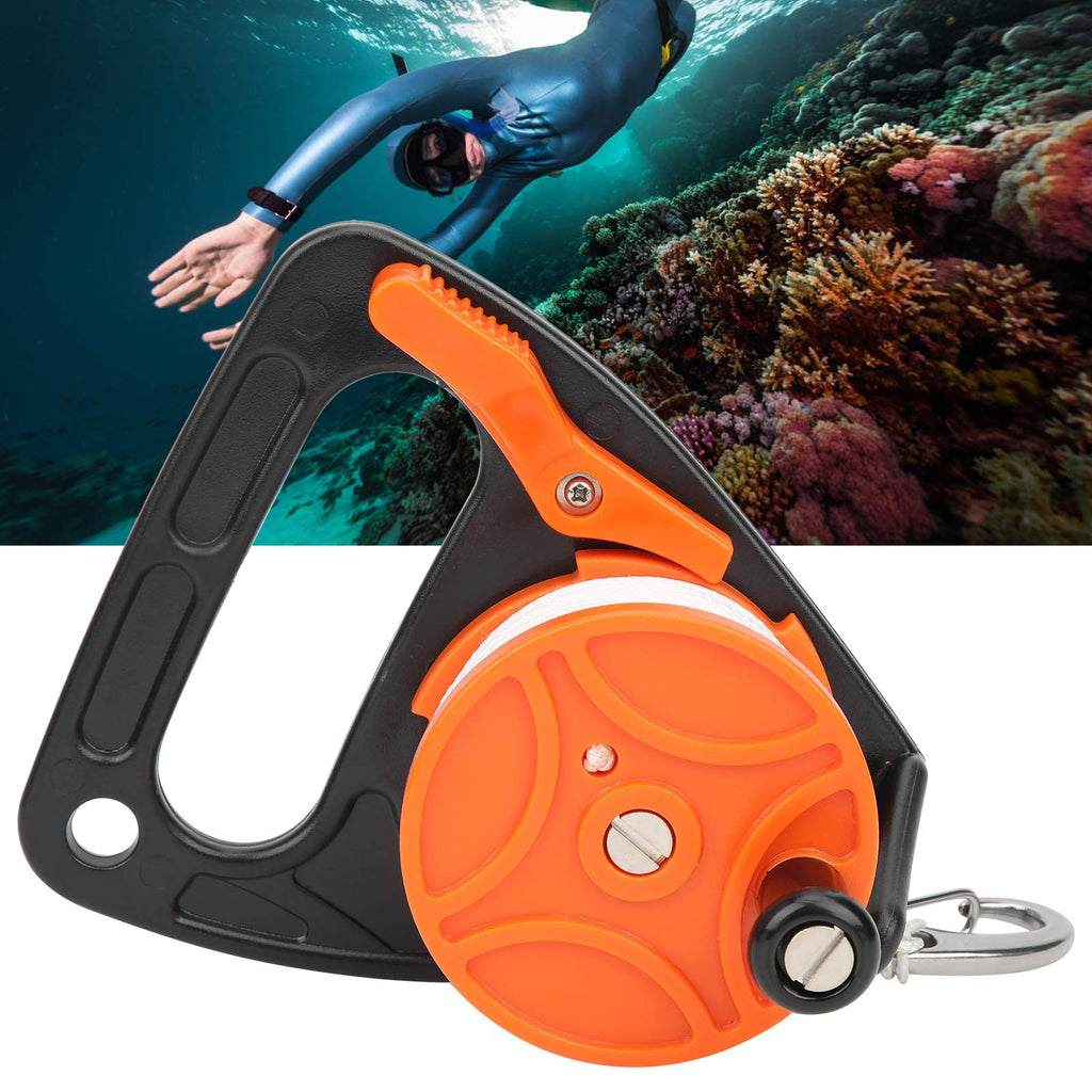 Diving Reels, 150Ft Dive Reel, Diving Line Reel Diving Equipment With Handle Card Position Pp Rope Combination For Wreck Equipme
