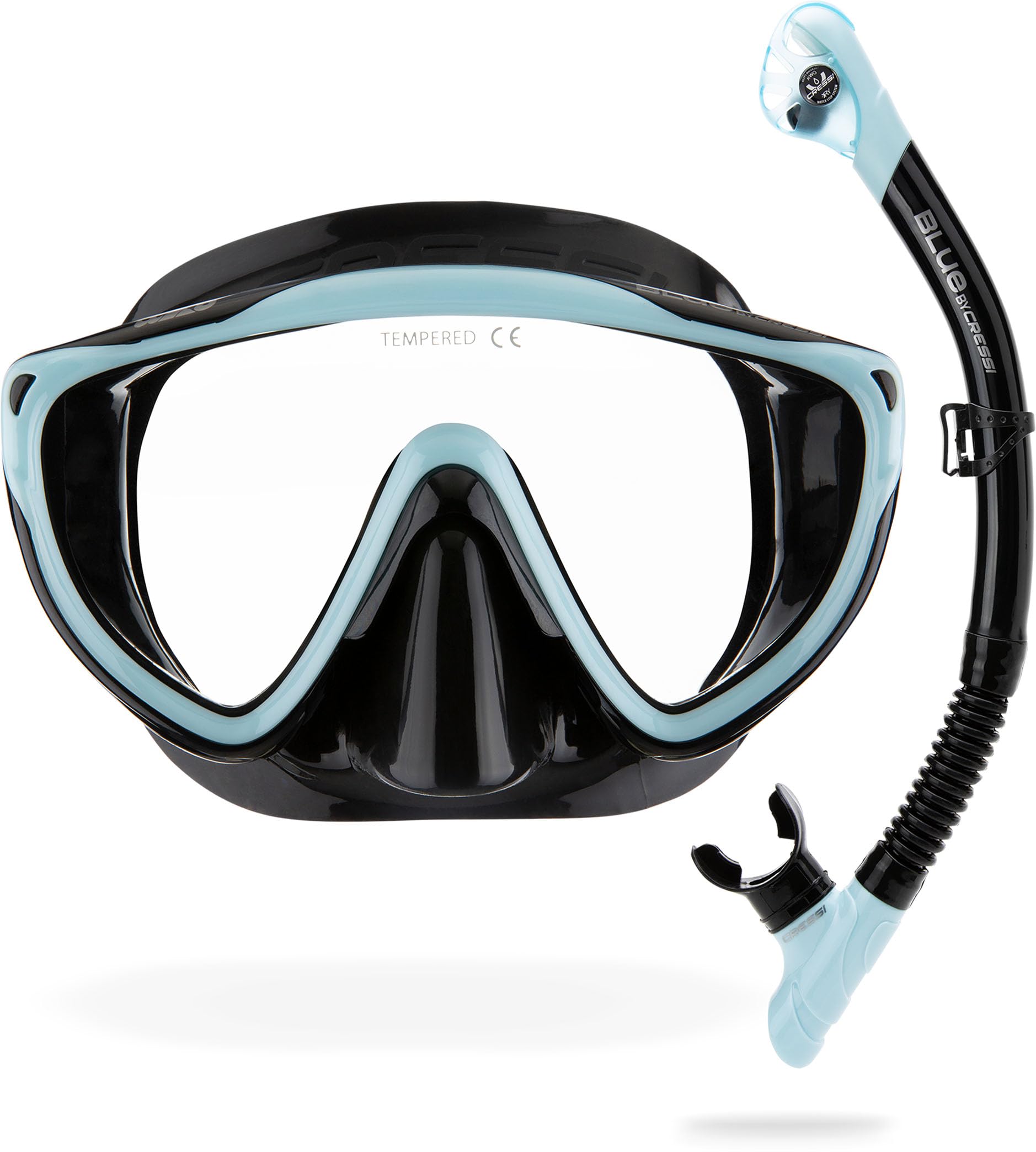 Cressi Tino & Scilla, Black/Ice Cyan