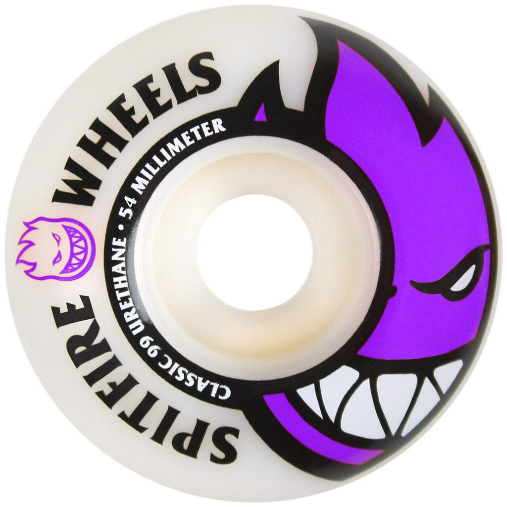 Spitfire Bighead Skateboard Wheel 54Mm White