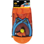 Outside Inside Gsi Outdoors, Backpack Racket Set, 7-Piece Game Kit For Backyard, Beach, Park, Camping, And Travel, Orange