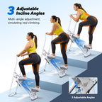 MERACH Stair Stepper for Home Gym Exercise, New Version Vertical Climber Machine for Full-Body Workout, Compact Folding Cardio E