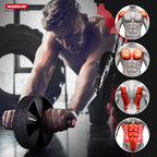 Vinsguir Ab Roller Wheel - Ab Workout Equipment For Abdominal & Core Strength Training, Home Gym Fitness Equipment With Knee Pad