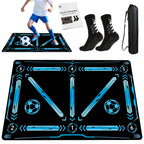 Soccer Mat Training,Soccer Training Equipment Improve Strength,47.3 * 31.5In Coordination And Agility,Anti-Slip Silent Absorptio