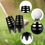 Plastic Golf Tees, 24Pcs Golf Simulator Tees For Home, Outdoor Indoor Golf Tees Simulator Practice Training, Golf Mat Tees For W
