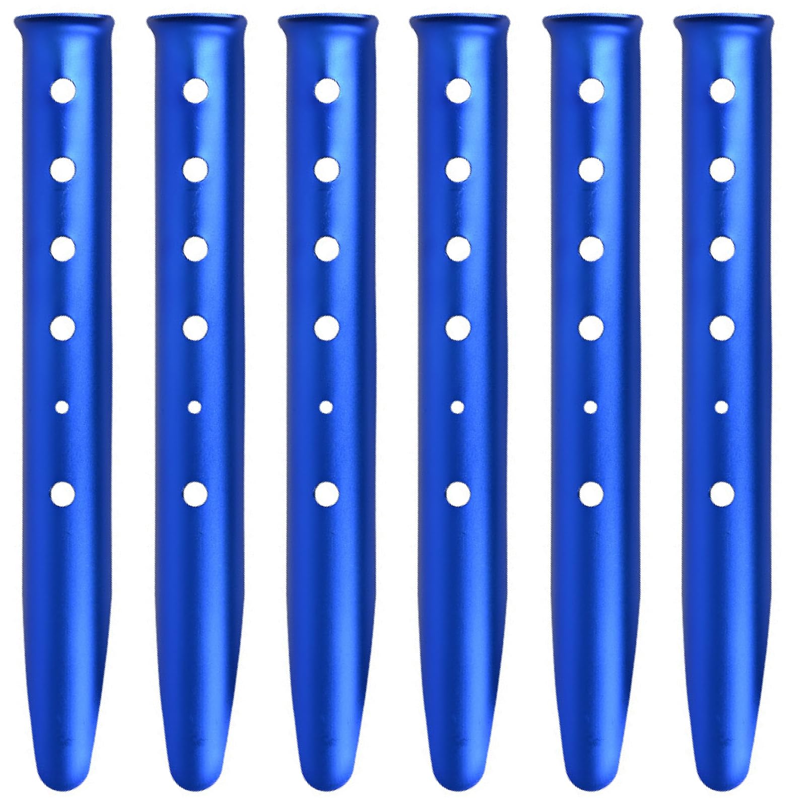 TRIWONDER Tent Stakes Pegs for Snow Sand Beach Canopy Heavy Duty Ground Anchor Stakes Tent Nail Aluminum U-Shaped Camping Hiking