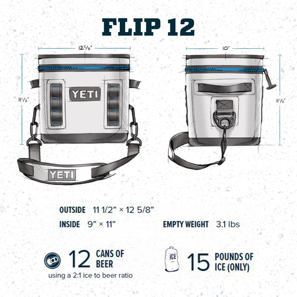 YETI Hopper Flip 12 Portable Cooler, Alpine Yellow
