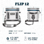 YETI Hopper Flip 12 Portable Cooler, Alpine Yellow