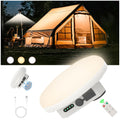 Camping Tent Light LED Rechargeable Portable Hanging Lantern with Remote,IPX5 Waterproof Outdoor Lights with Battery Power, Camp