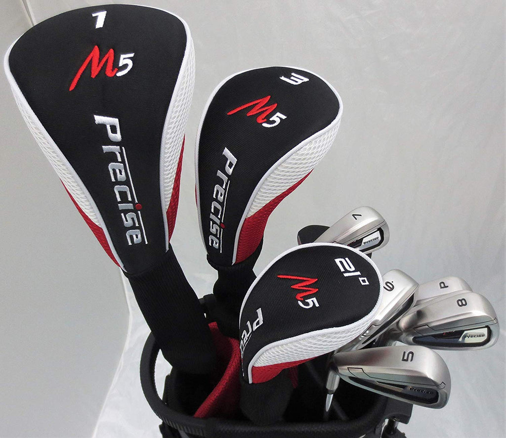 New Mens Left Handed Complete Golf Set Custom Made Clubs For Tall Men 60'' To 6 6'' Tall Driver, Fairway Wood, Hybrids, Irons, P