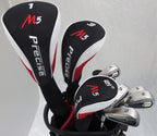New Mens Left Handed Complete Golf Set Custom Made Clubs For Tall Men 60'' To 6 6'' Tall Driver, Fairway Wood, Hybrids, Irons, P