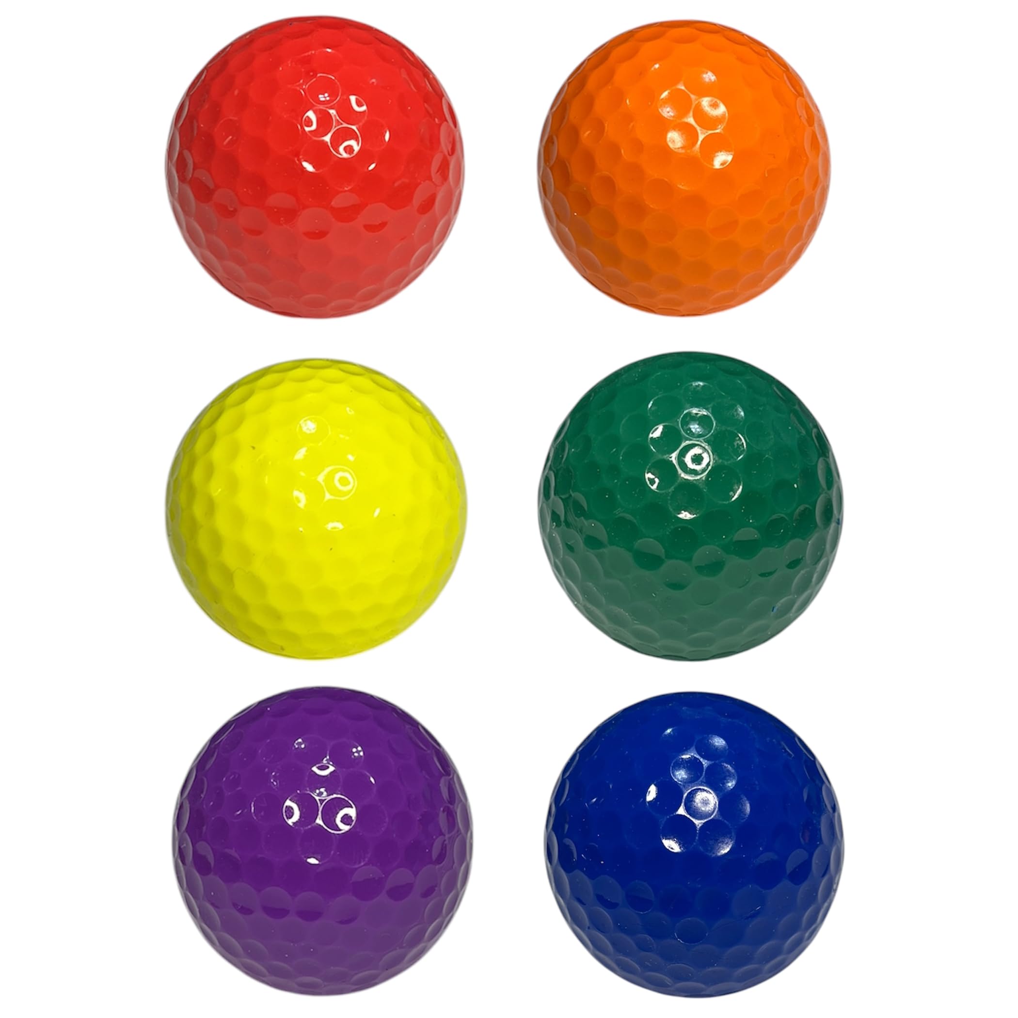 Infusion Miniature Golf Balls, Assorted Colors Mini Golf Balls
